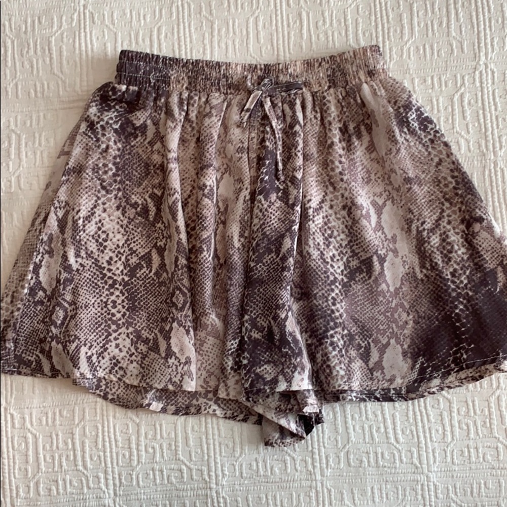 Purple Snake Skin Shorts!